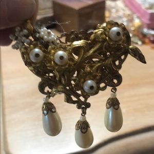 Stanley Hagler broach vintage 1980 s